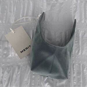 NWT Limited Edition Merit Beauty Bag in Light Blue.